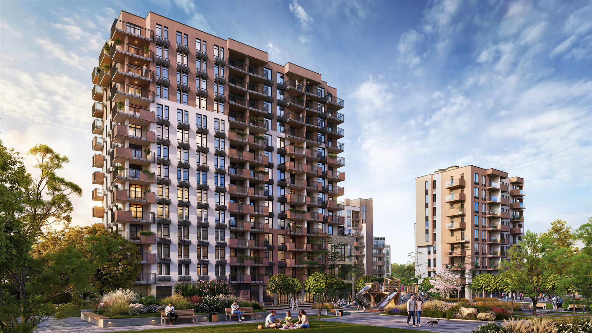 Старт продажу 5 секції житлового містечка Lizrome